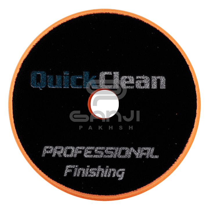 پد پولیش اسفنجی نرم 130 میلی متری کوئیک کلین مخصوص دستگاه پولیش اوربیتال Quick Clean Finishing pad